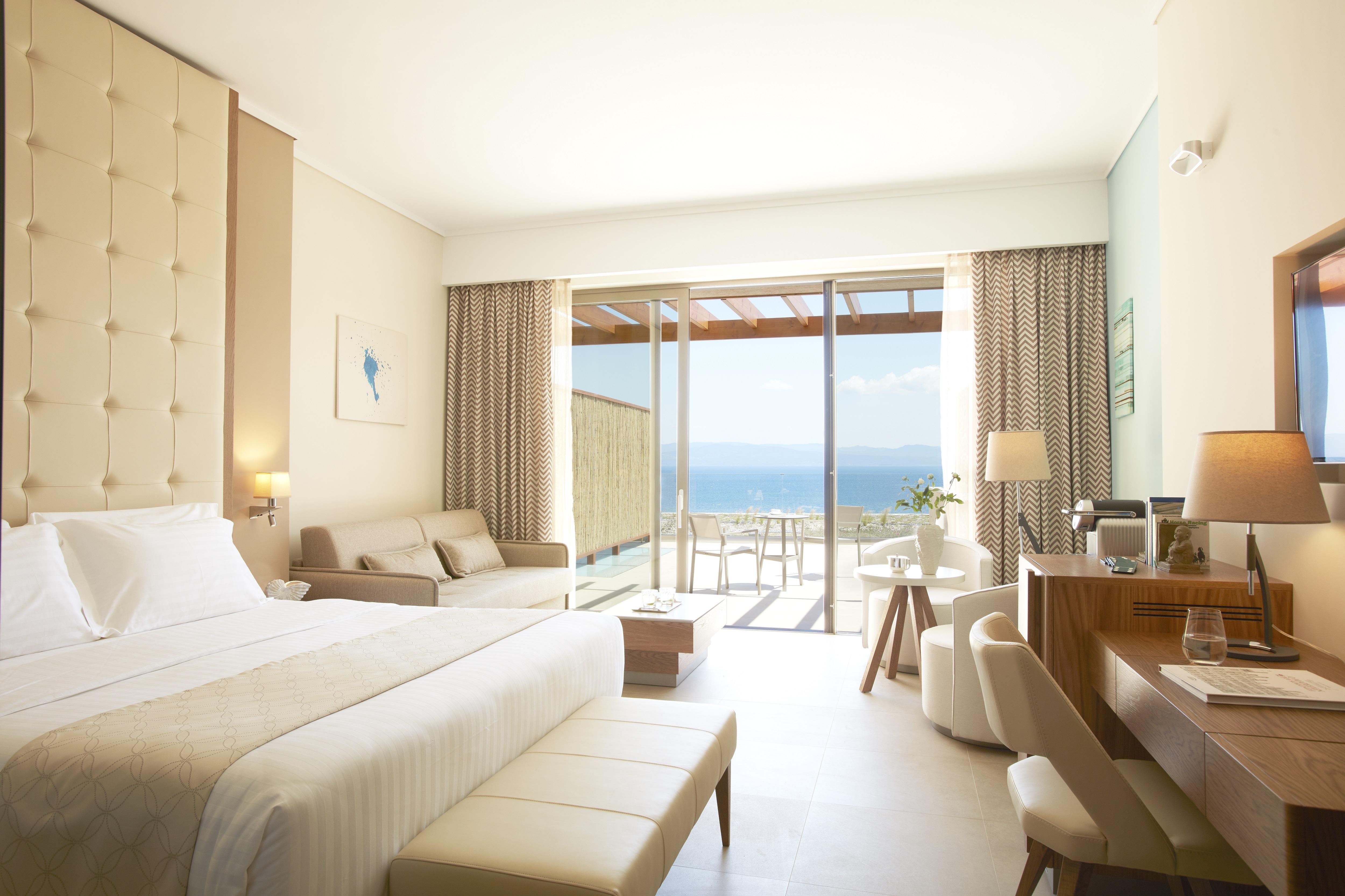 Miraggio Thermal Spa Resort Paliouri Eksteriør billede Deluxe Room with Sea View