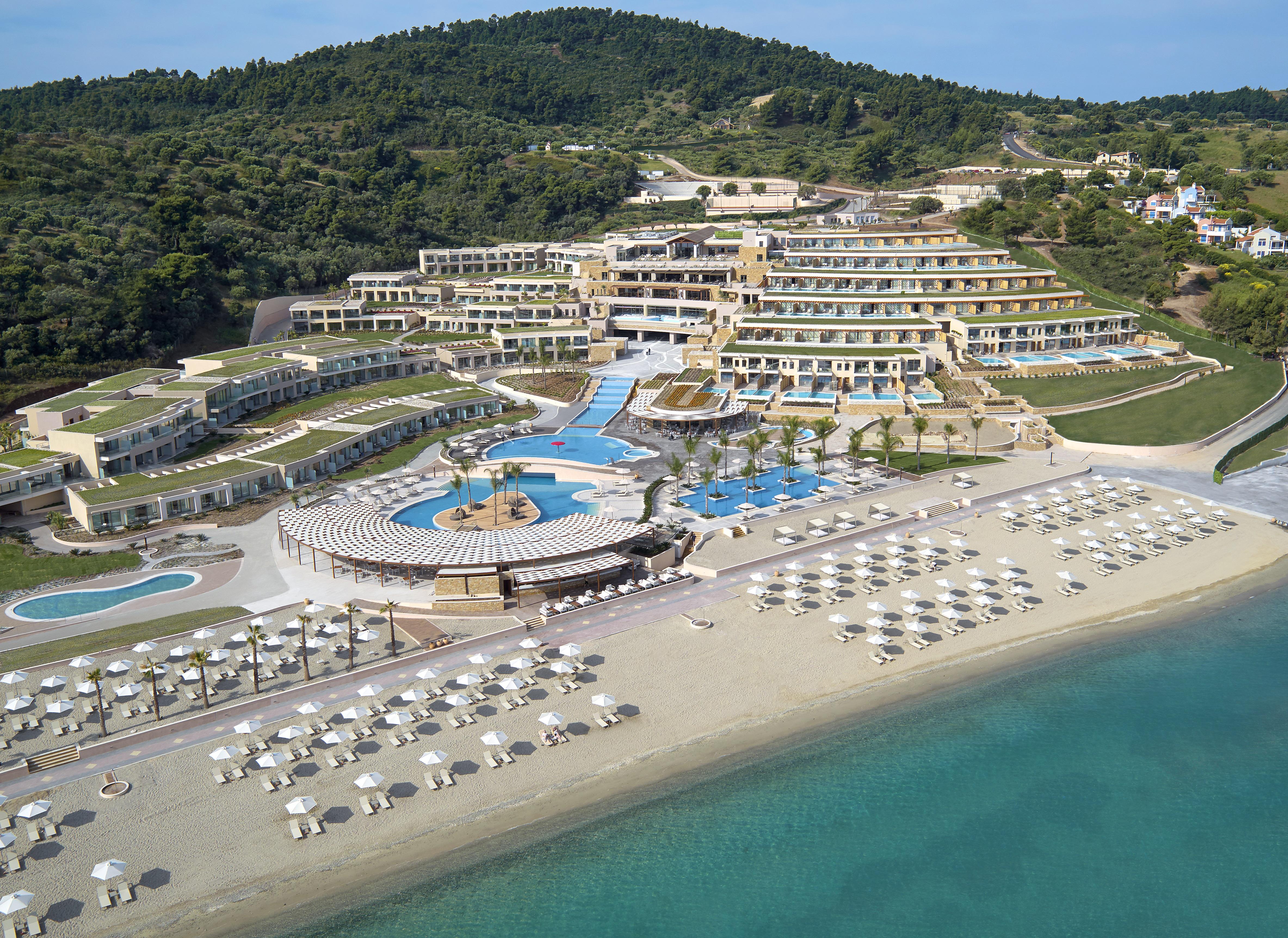 Miraggio Thermal Spa Resort Paliouri Eksteriør billede The resort of Porto Grande