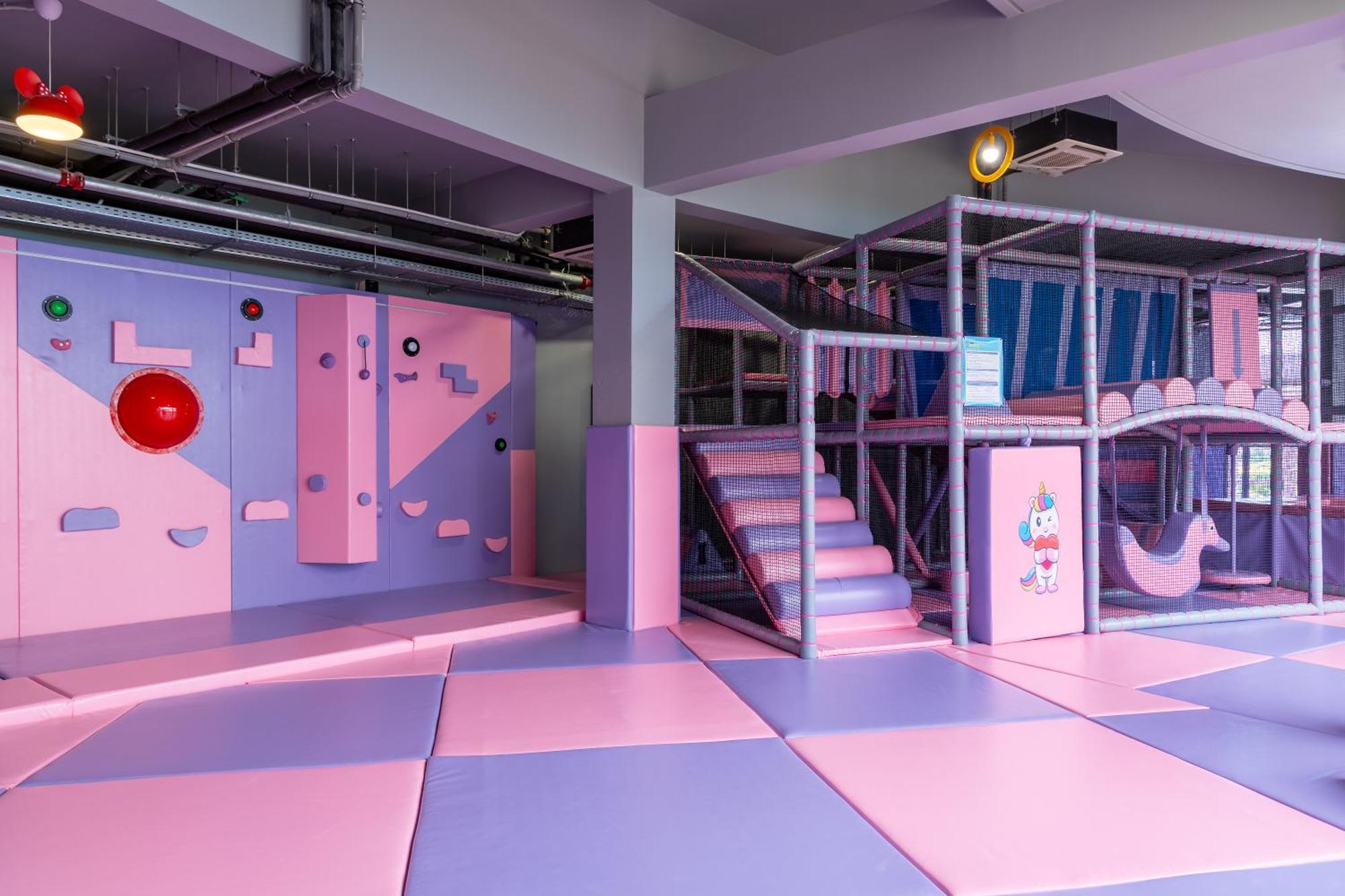 Miraggio Thermal Spa Resort Paliouri Eksteriør billede Soft play climbing wall