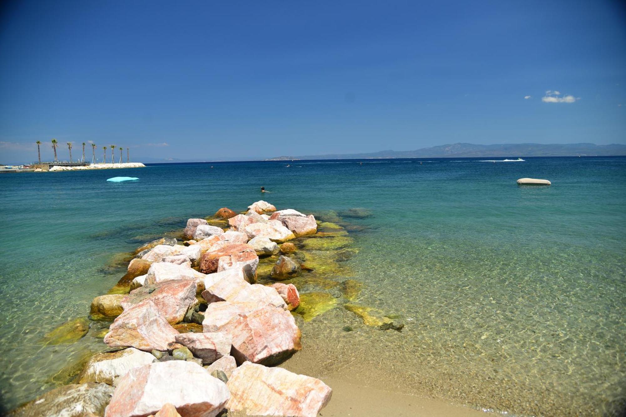 Miraggio Thermal Spa Resort Paliouri Eksteriør billede The beach of Nea Vrasna