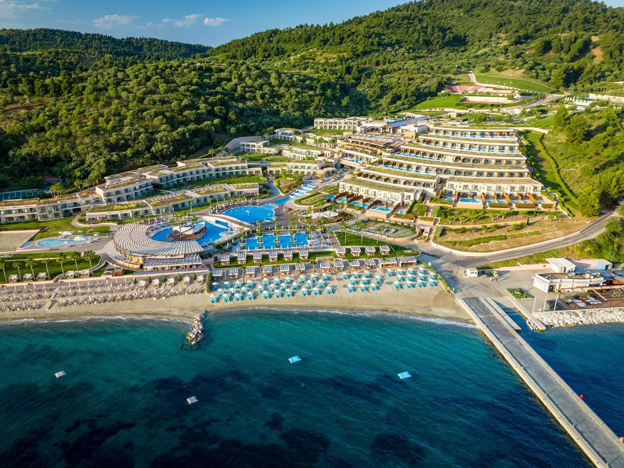 Miraggio Thermal Spa Resort Paliouri Eksteriør billede The resort