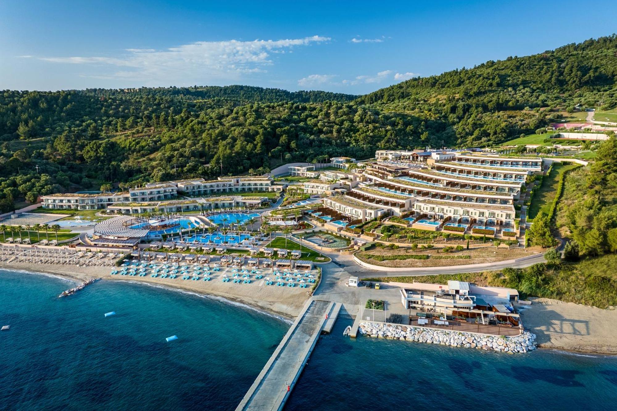 Miraggio Thermal Spa Resort Paliouri Eksteriør billede The resort of Porto Katsifi